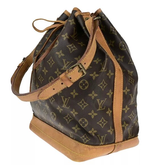 LOUIS VUITTON Noe GM Drawstring Shoulder Bag Monogram Leather BN - Picture 2 of 16